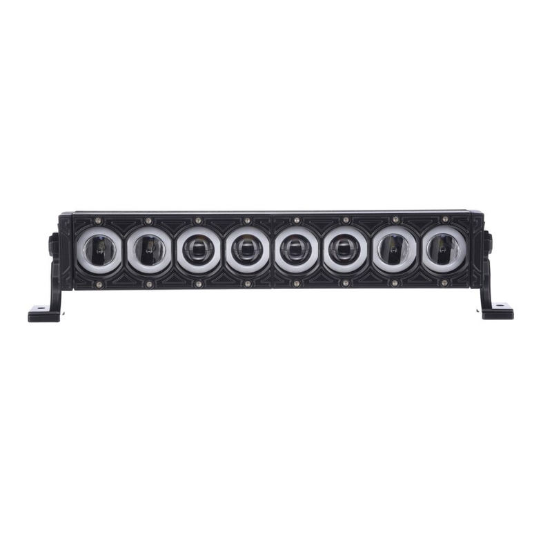 LED-lysrampe SHARK LED LIGHT BAR 17" MED HALO RING, CREE LED, 80W