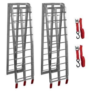 Sammenklappelige ramper SHARK ATV CZ2010 aluminium