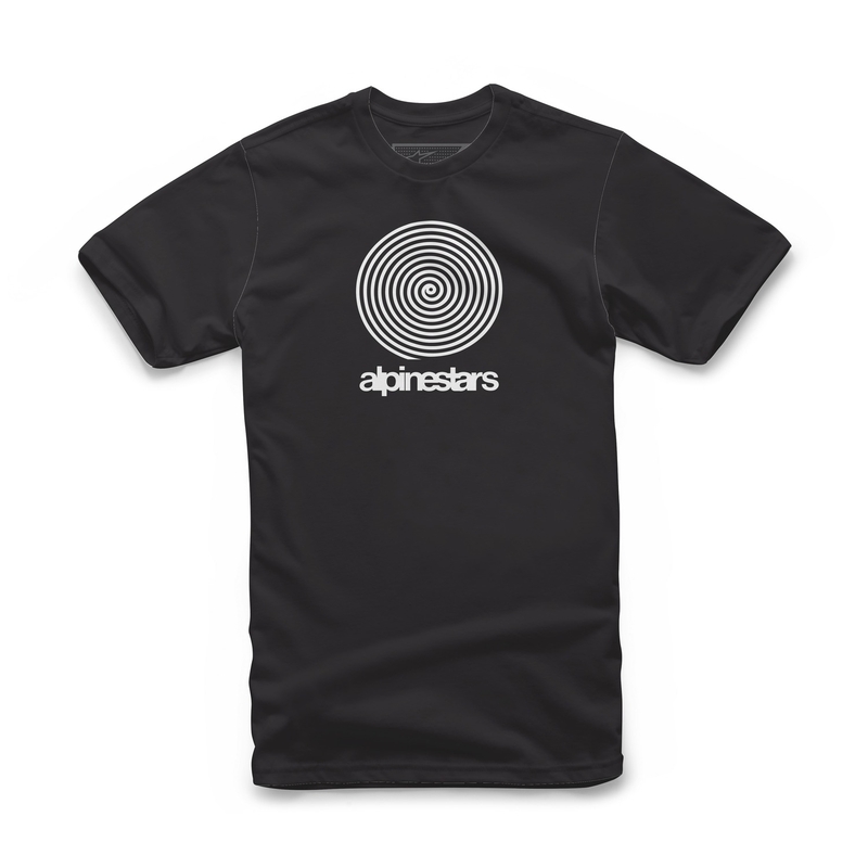 Alpinestars Real Spiral Tee sort og hvid