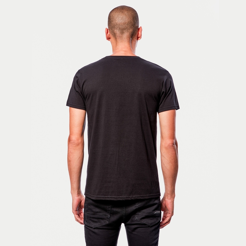 Alpinestars Real Spiral Tee sort og hvid