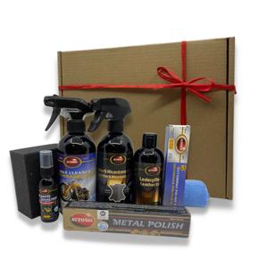 Autosol gavesæt til rengøring af motorcykel- og lædertilbehør