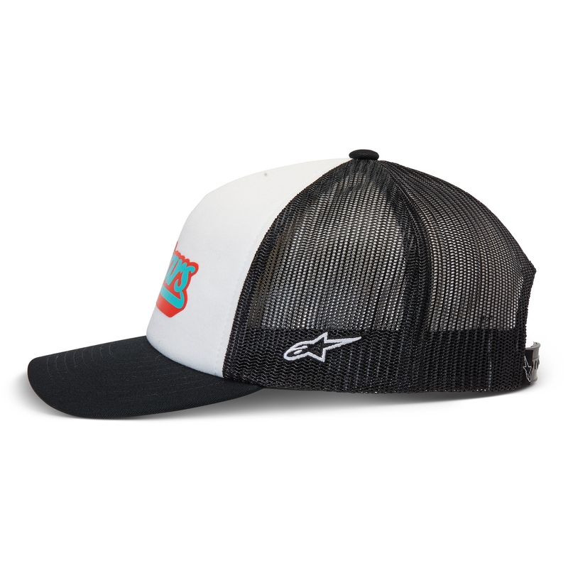 Alpinestars Delivery Trucker-kasket hvid og sort