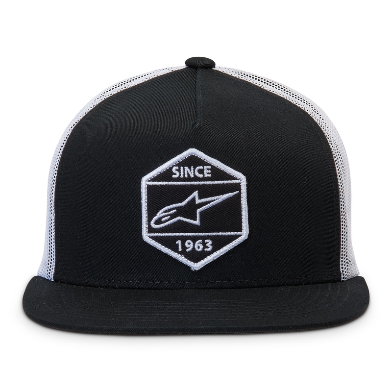 Alpinestars Bolt Trucker cap sort og hvid
