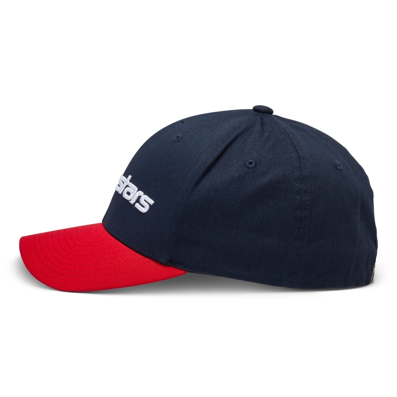 Alpinestars Linear-kasket rød-blå-hvid