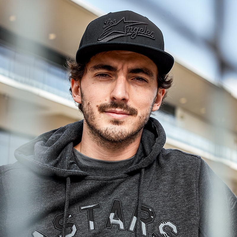 Alpinestars Los Angeles Hat sort og hvid