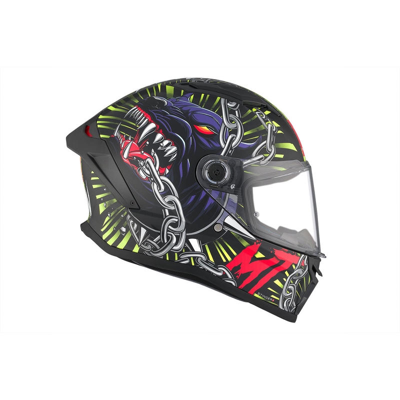 MT Stinger 2 Akin integreret motorcykelhjelm mat