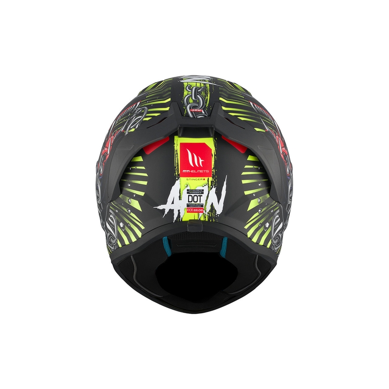 MT Stinger 2 Akin integreret motorcykelhjelm mat