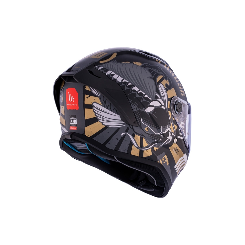 MT Stinger 2 KRT integreret motorcykelhjelm mat