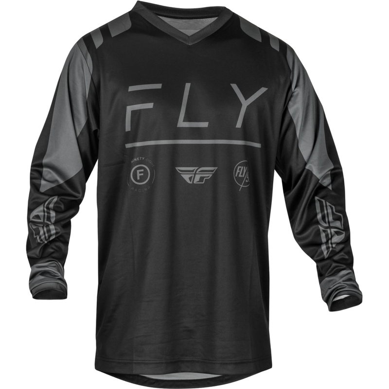 Motocrosstrøje FLY Racing F-16 2024 sort-grå