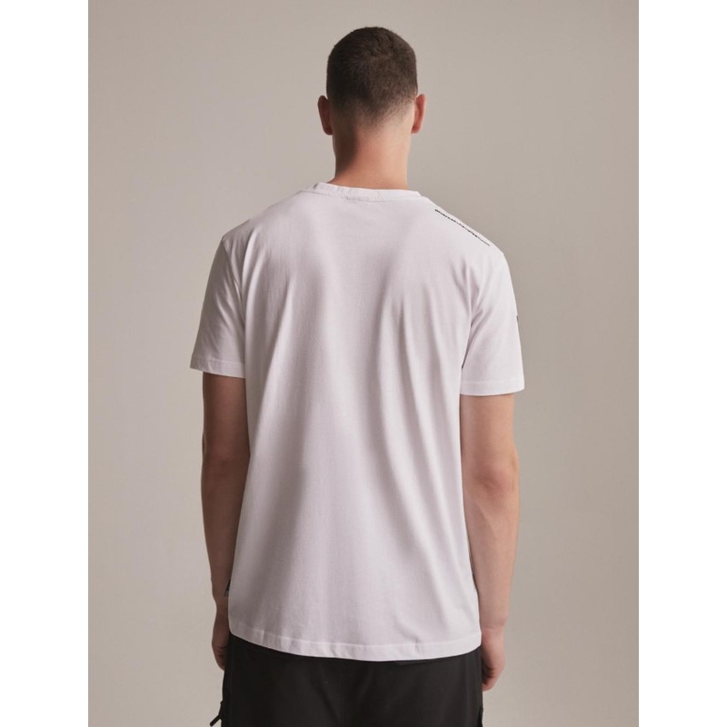 T-shirt DAKAR DKR Logo 123 hvid udsalg