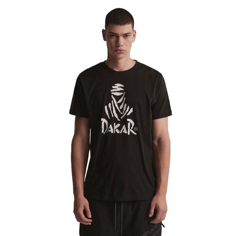 T-shirt DAKAR DKR Logo 123 sort