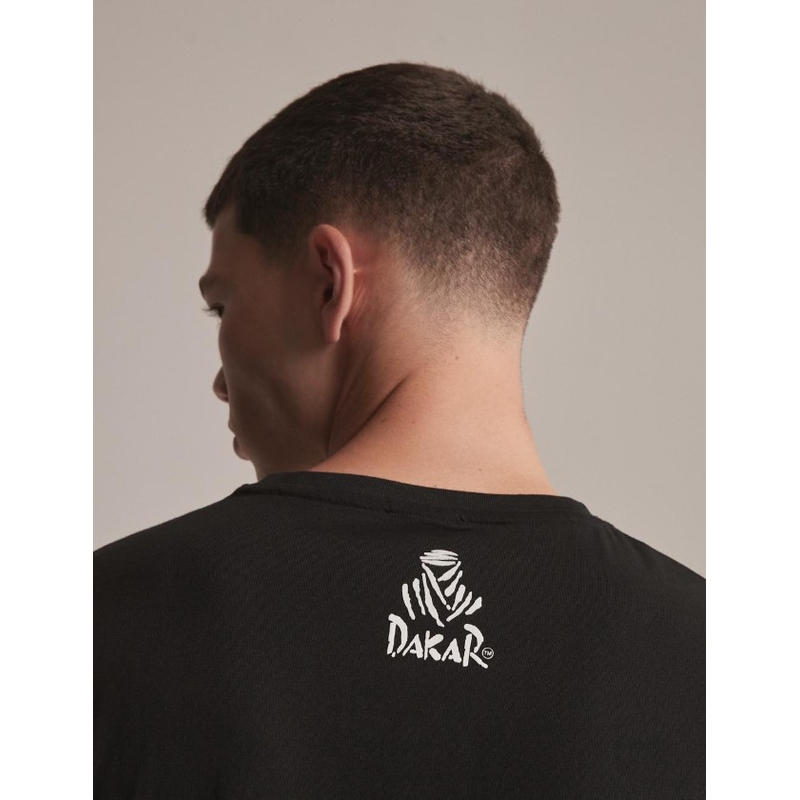 T-shirt DAKAR DKR Logo 23 sort