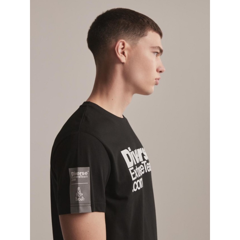 T-shirt DAKAR DKR Logo 23 sort
