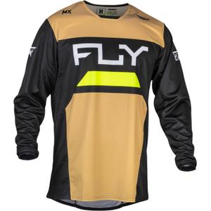 Motocross trøje FLY Racing Kinetic Reload gul-sort-fluo gul