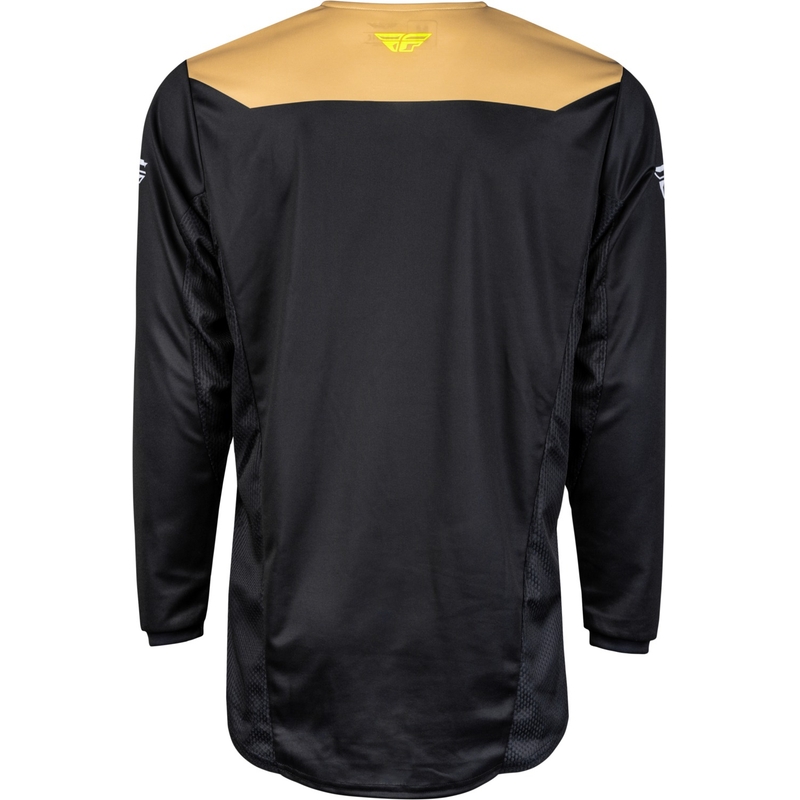 Motocross trøje FLY Racing Kinetic Reload gul-sort-fluo gul