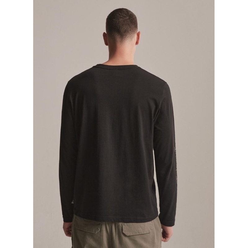 Langærmet T-shirt DAKAR DKR LG REF sort