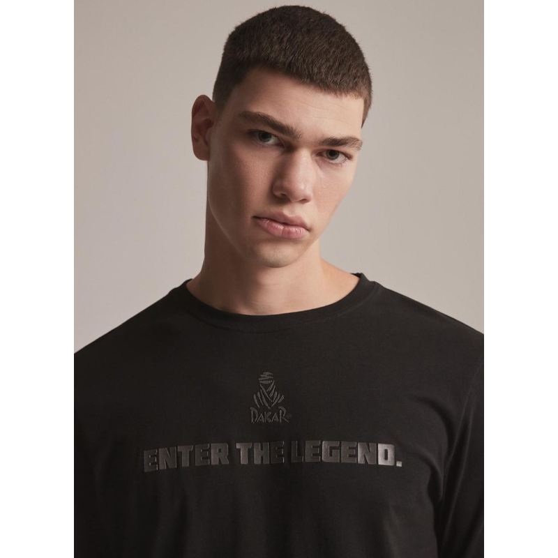 Langærmet T-shirt DAKAR DKR LG REF sort