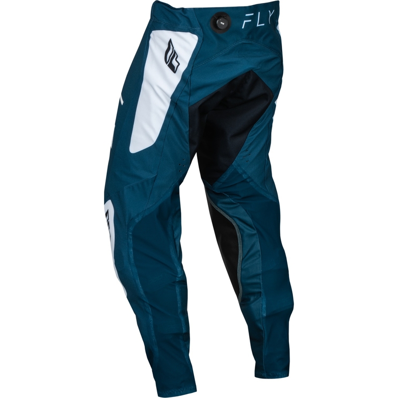 FLY Racing Evolution DST motocrossbukser blå-hvide
