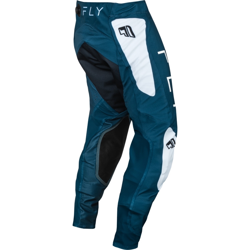 FLY Racing Evolution DST motocrossbukser blå-hvide