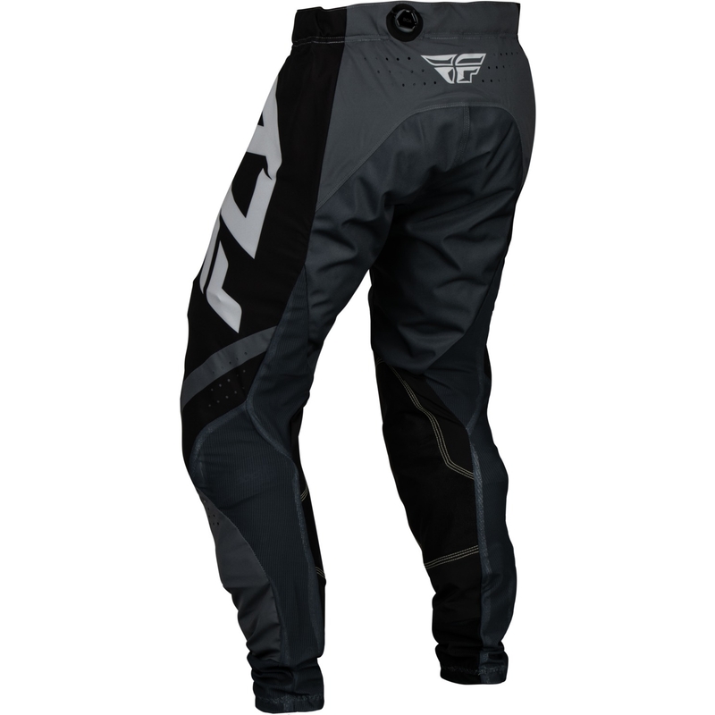FLY Racing Lite motocrossbukser mørkegrå-sort udsalg
