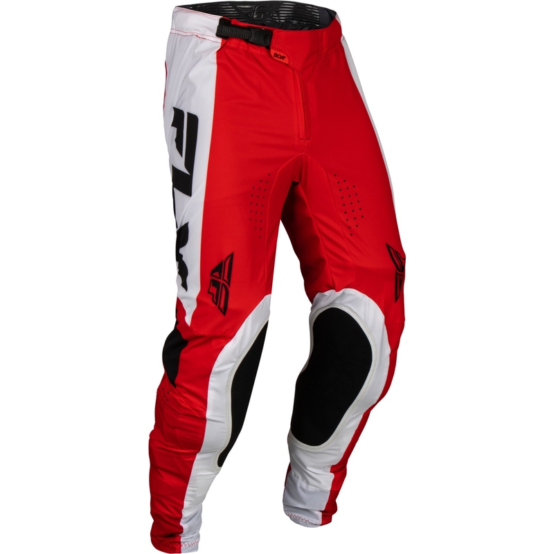 Motocrossbukser FLY Racing Lite 2024 rød-hvid-sort
