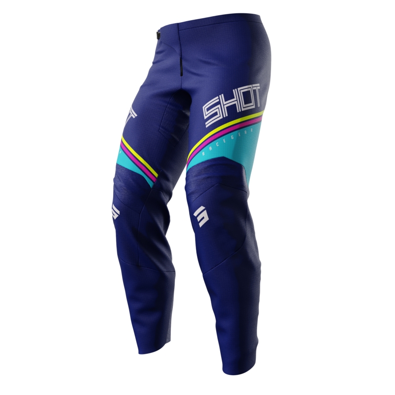 Motocross-bukser til børn Shot Indy Blue udsalg