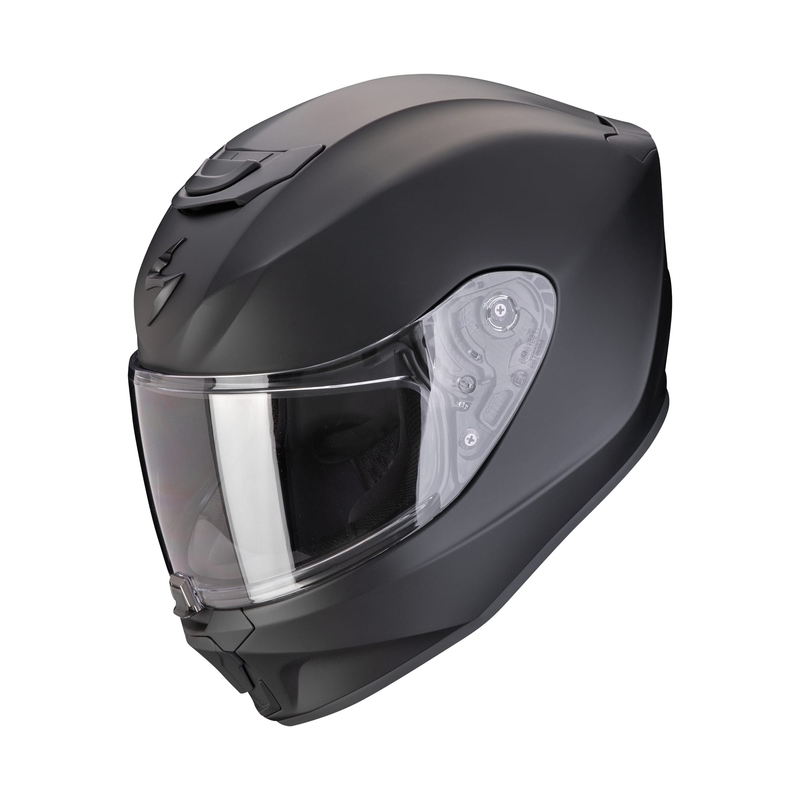 Scorpion EXO-JNR AIR SOLID børne fullface motorcykelhjelm matsort