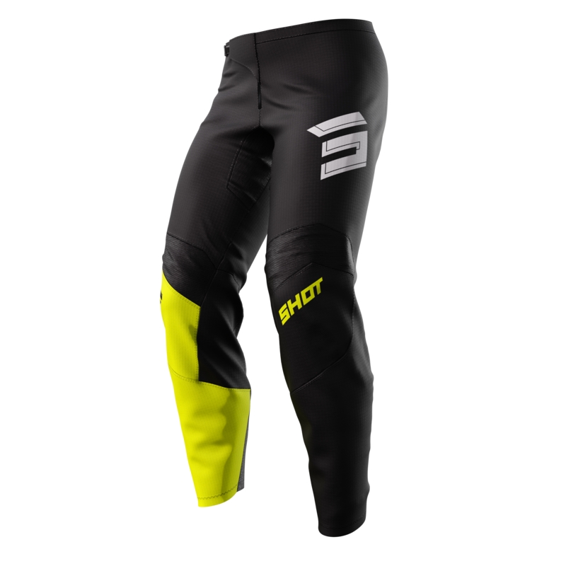 Motocross-bukser Shot Draw Squad fluogul udsalg