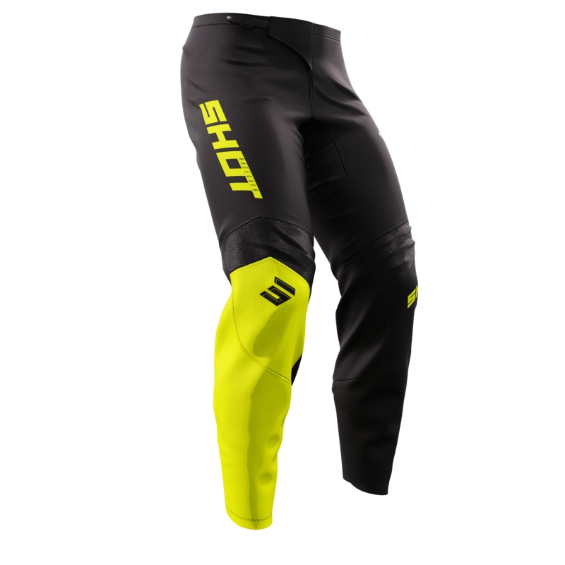 Motocross-bukser Shot Draw Squad fluogul udsalg