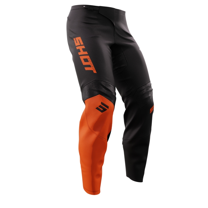 Motocross-bukser Shot Draw Squad orange udsalg
