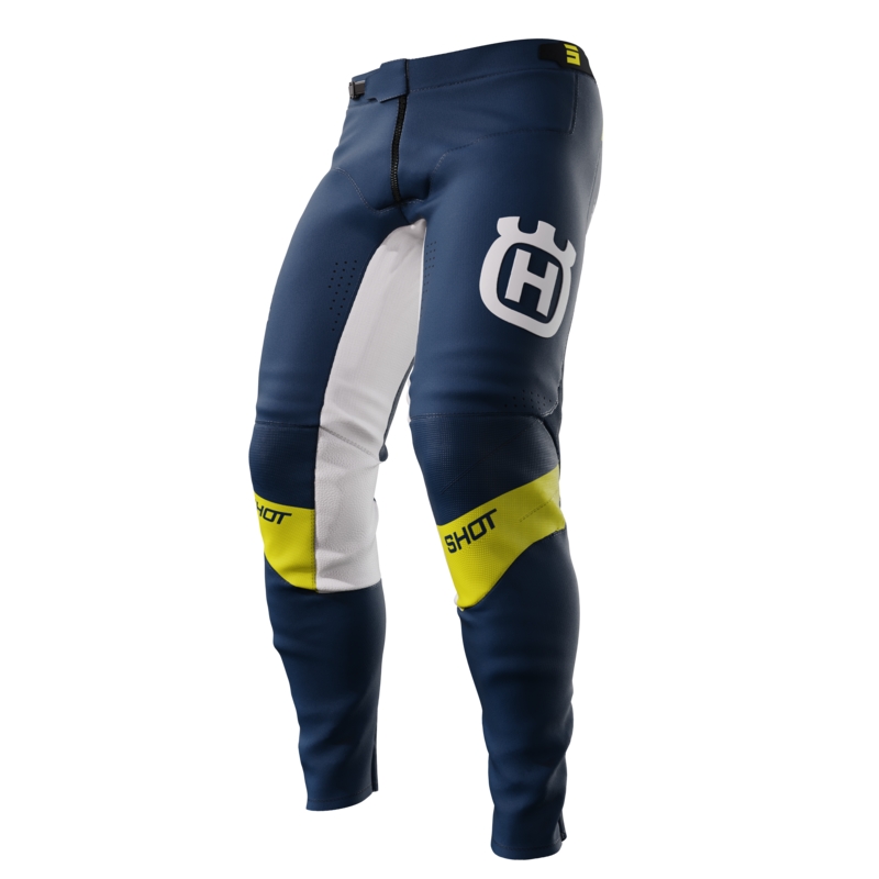 Shot Aerolite Husqvarna LE motocrossbukser blå udsalg