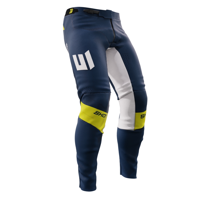 Shot Aerolite Husqvarna LE motocrossbukser blå udsalg