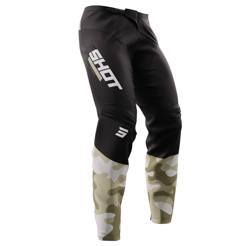 Shot Devo Battle Motocross Pants Sort og sand udsalg