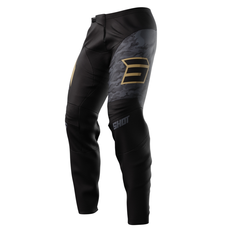 Motocross-bukser Shot Devo Matrix guld udsalg