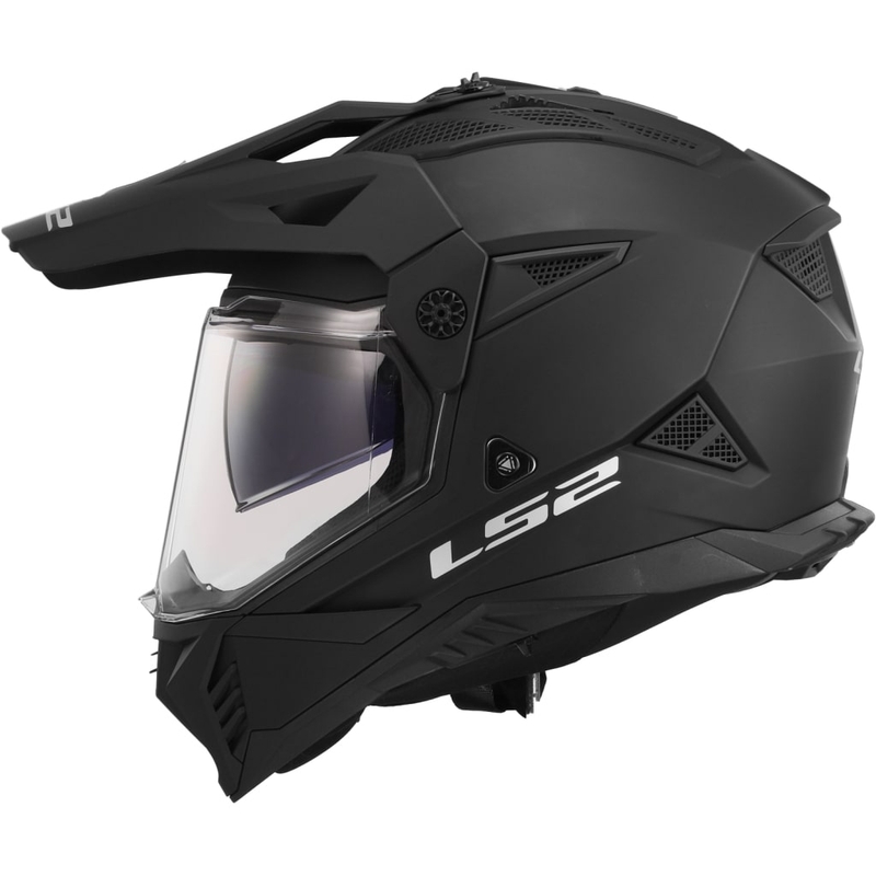 Enduro motorcykelhjelm LS2 MX702 PIONEER II matsort