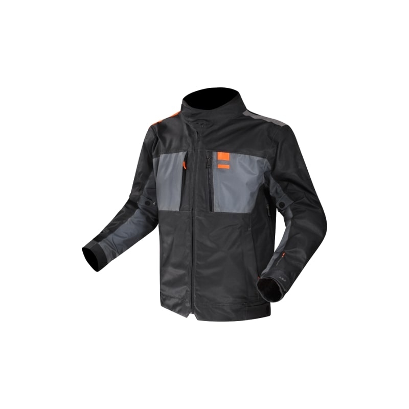 Motorcykeljakke LS2 TITANIUM blå-orange