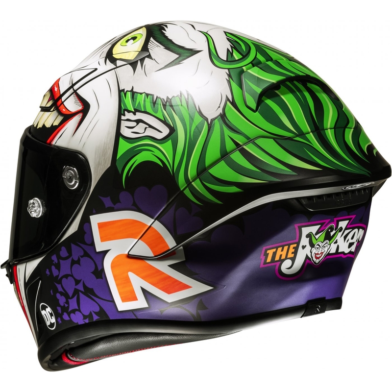 HJC RPHA 1 Joker DC Comics MC48SF integreret motorcykelhjelm