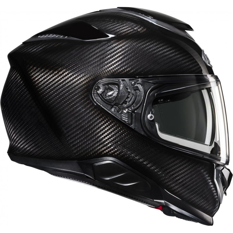 Integreret motorcykelhjelm HJC RPHA 71 Carbon sort