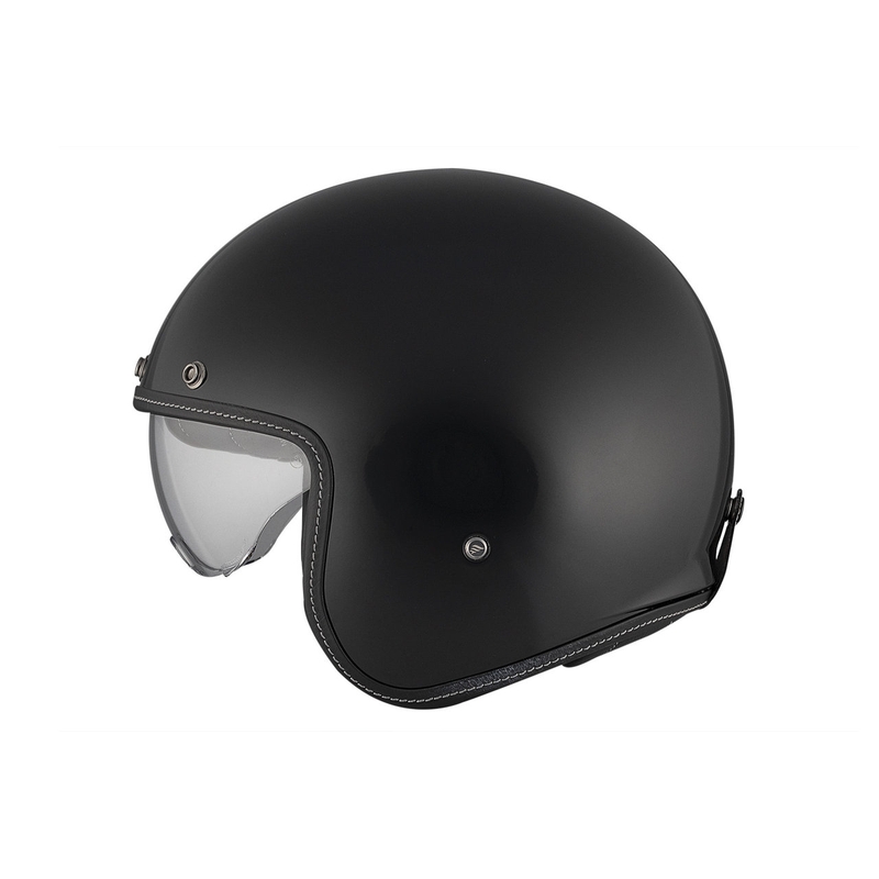Åben motorcykelhjelm MT Le Mans 2 SV S SOLID A1 blank sort