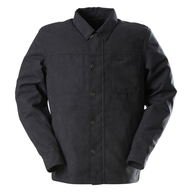 Motorcykelskjorte Furygan Marlon X Kevlar, Sort
