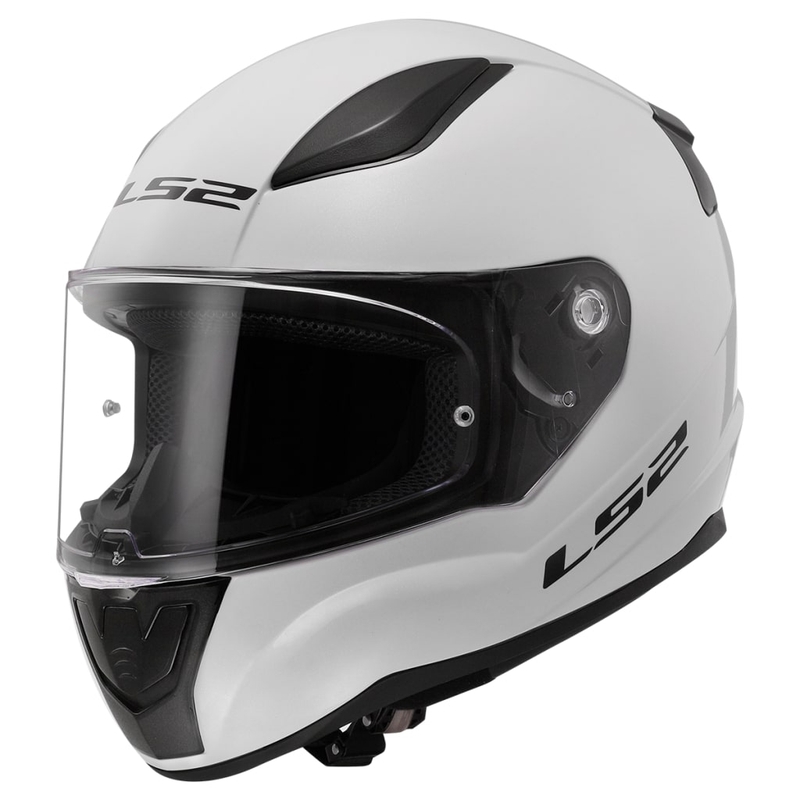 Integral motorcykelhjelm LS2 FF353 RAPID II SOLID hvid