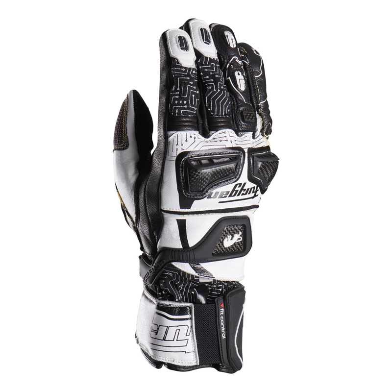 Furygan Styg 20 x Kevlar motorcykelhandsker hvid-sort