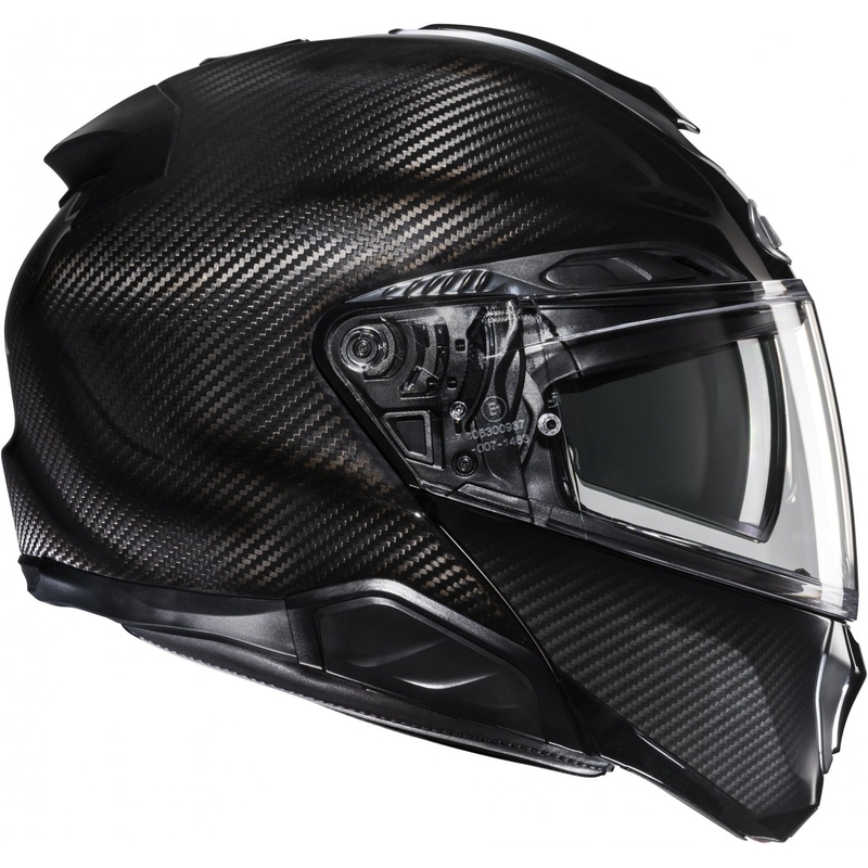Flip-up motorcykelhjelm HJC RPHA 91 CARBON sort