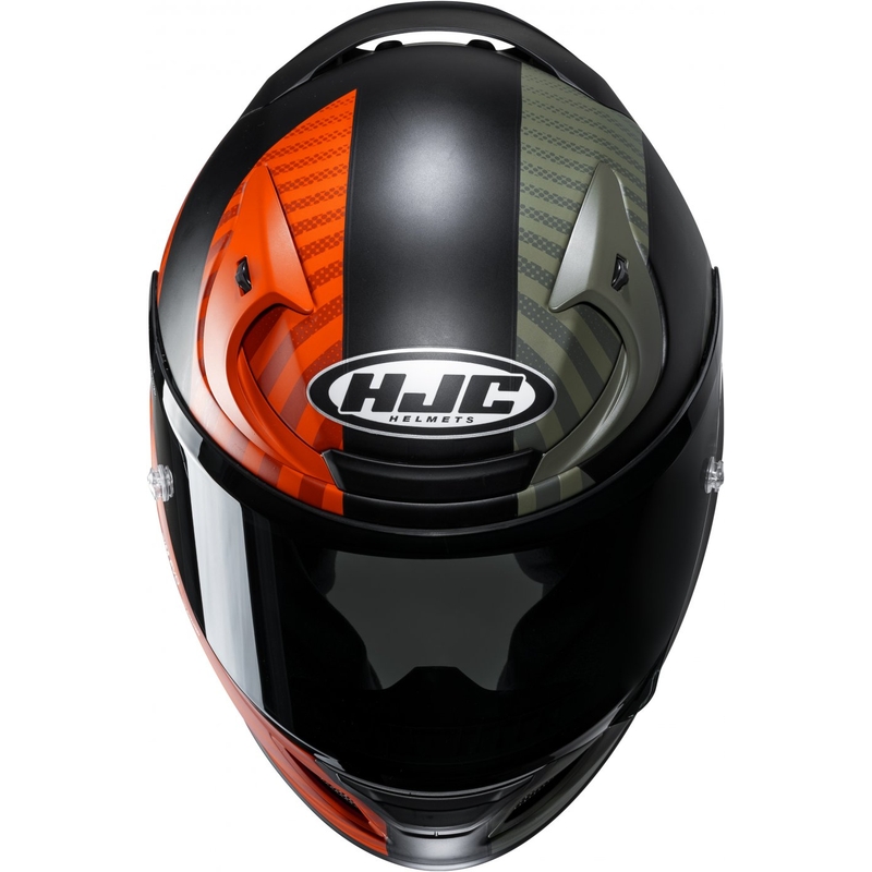 HJC RPHA 12 Ottin MC47SF sort-orange-grøn integreret motorcykelhjelm
