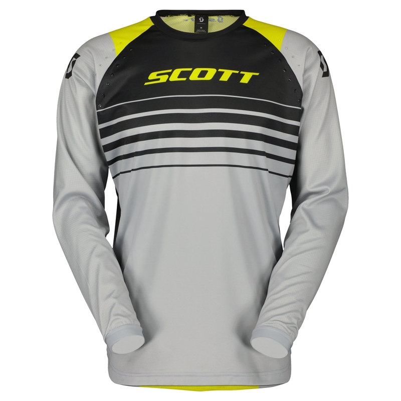 Motocrosstrøje Scott EVO SWAP grå-gul