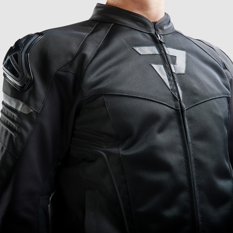 Rebelhorn Vandal Mesh sort motorcykeljakke