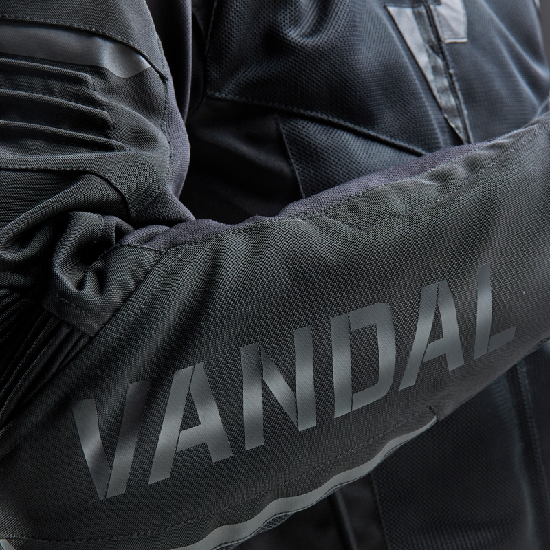 Rebelhorn Vandal Mesh sort motorcykeljakke