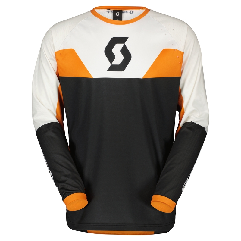 Motocrosstrøje Scott EVO TRACK sort-orange
