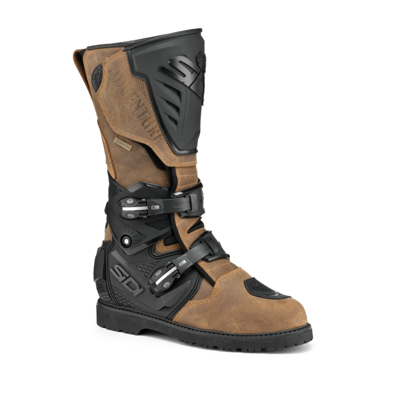 SIDI Adventure Gore-Tex 2 lysebrune motorcykelstøvler