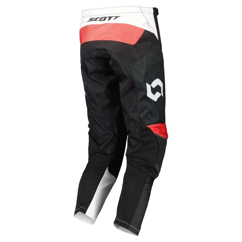 Scott EVO RACE Motocross Pants hvid og rød